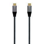 USB-C zu USB-C-Kabel Aisens A107-0634 Grau 2 m