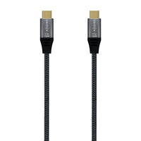 USB-C zu USB-C-Kabel Aisens A107-0634 Grau 2 m