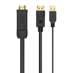 Mini-DisplayPort-Kabel zu HDMI Aisens A122-0641 Schwarz 1,8 m