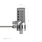 USB-Kabel Aisens ASLK-D40N01-SL Silberfarben 1,5 m