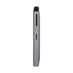 Hub USB Aisens ASUC-8P004-GR 4K Ultra HD Schwarz Grau