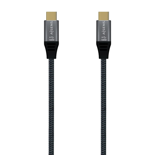 USB-C-Kabel Aisens A107-0672 1,5 m Grau (1 Stück)