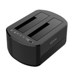 Ladestation Aisens ASDS-D03B Schwarz