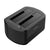 Ladestation Aisens ASDS-D03B Schwarz