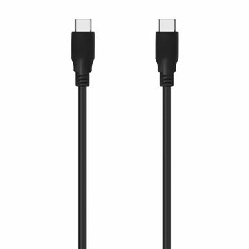 USB-C-Kabel Aisens Schwarz 60 cm