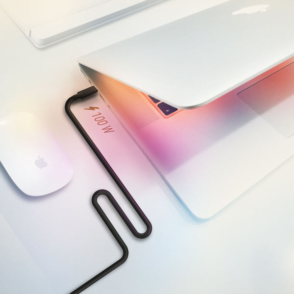 USB-C-Kabel Aisens Schwarz 60 cm