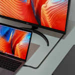 USB-C-Kabel Aisens Schwarz 60 cm