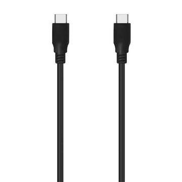 USB-C-Kabel Aisens A107-0702 Schwarz 1 m (1 Stück)