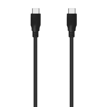USB-C-Kabel Aisens A107-0702 Schwarz 1 m