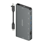 Hub USB Aisens ASUC-8P015-GR Grau Bunt