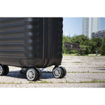 Kofferset Numada Upfly Schwarz (3 Stücke)