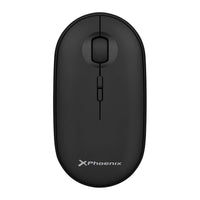 Drahtlose optische Maus Phoenix Schwarz 1600 dpi (1 Stück)