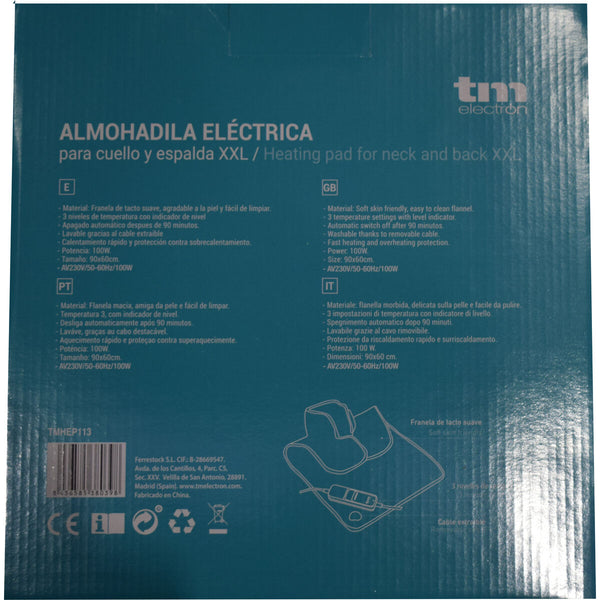 Elektrische Kissen für Rücken und Nacken TM Electron