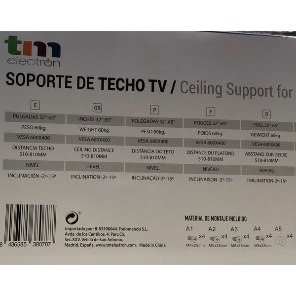 TV Halterung TM Electron 32" - 65" 60 Kg