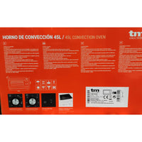 Konvektionsofen TM Electron 45 L 45 L 200ºC