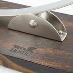 Schinkenhalter aus Holz TM Home Dunkelbraun (Restauriert A)