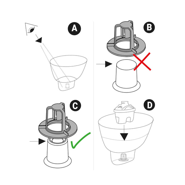 Filter für Karaffe TM Electron 2 Stück 150 l