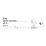 Gestell für Mikrowelle TM Electron Schwarz 35 kg