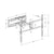 TV Halterung TM Electron 90" 70 Kg