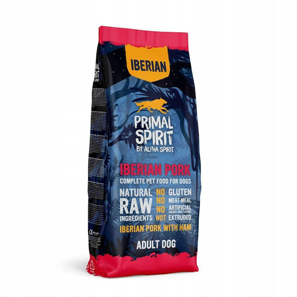 Futter Primal Spirit PRIMAL SPIRIT Iberian 70% Jamón de Cerdo Schwein 12 kg Erwachsener 12,7 KG