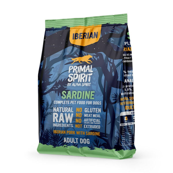 Futter Primal Spirit Iberian Sardine Fisch 1 kg Erwachsener