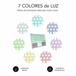 Bluetooth-Tastatur für Tablet Subblim SUB-KBT-SMBT50 Silberfarben Qwerty Spanisch QWERTY