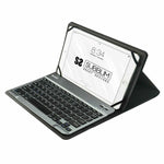 Hülle für Tablet und Tastatur Subblim SUB-KT2-BT0002 Grau Qwerty Spanisch Bluetooth