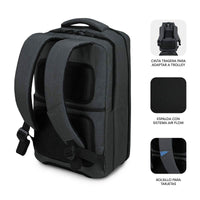 Laptoptasche Subblim SUB-BP-3EAP100 Grau