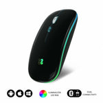 Ergonomische optische Maus Subblim SUBMO-LDFLAT1 Schwarz 1600 dpi