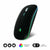 Ergonomische optische Maus Subblim SUBMO-LDFLAT1 Schwarz 1600 dpi