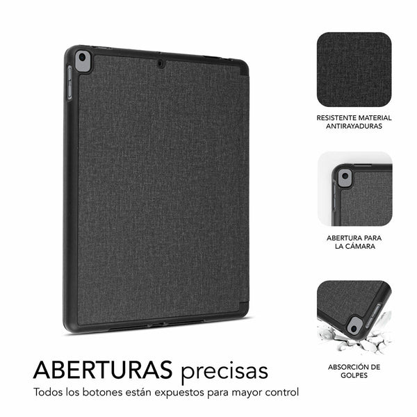 Tablet Tasche Subblim SUBCST-5SC310 Schwarz 10,2"