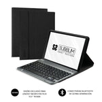 Bluetooth-Tastatur für Tablet Subblim SUBKT3BTL200 Schwarz Qwerty Spanisch QWERTY