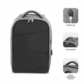 Laptoptasche Subblim SUBBP-3SA1100 Schwarz
