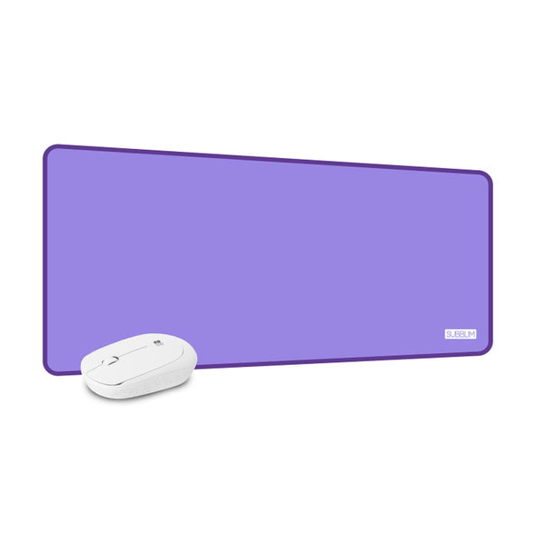 Mousepad Subblim XL + WIRELESS MOUSE Purpur