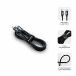 USB-C zu USB-C-Kabel Subblim OPTIMUS Schwarz 2 m