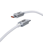 USB-C zu USB-C-Kabel Subblim OPTIMUS Weiß 2 m