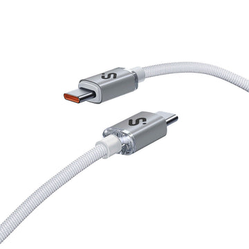 USB-C zu USB-C-Kabel Subblim OPTIMUS Weiß 2 m
