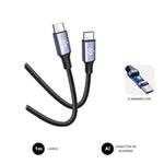 USB-C zu USB-C-Kabel Subblim PLUS Schwarz 1 m