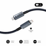 USB-C zu USB-C-Kabel Subblim HIGH Schwarz 1,5 m