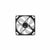Box Ventilator Nox-Xtreme H-Fan Pro LED WHITE Ø 12 cm (1 Stück)