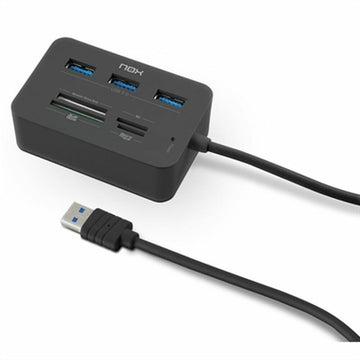 Externes Kartenlesegerät Nox-Xtreme Lite Reader One Schwarz