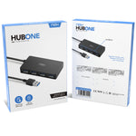 Hub USB Nox-Xtreme Lite Hub One Schwarz