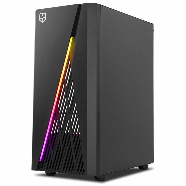 ATX Semi-Tower Gehäuse Nox-Xtreme NXHUMMERFROST Schwarz ATX