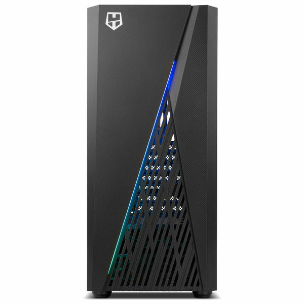 ATX Semi-Tower Gehäuse Nox-Xtreme NXHUMMERFROST Schwarz ATX