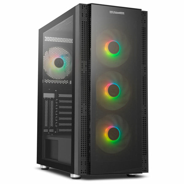 ATX Semi-Tower Gehäuse Nox-Xtreme 1 Schwarz E-ATX