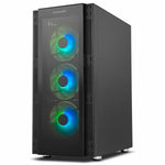 ATX Semi-Tower Gehäuse Nox-Xtreme 1 Schwarz E-ATX