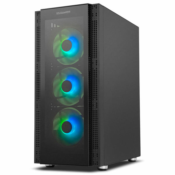 ATX Semi-Tower Gehäuse Nox-Xtreme 1 Schwarz E-ATX