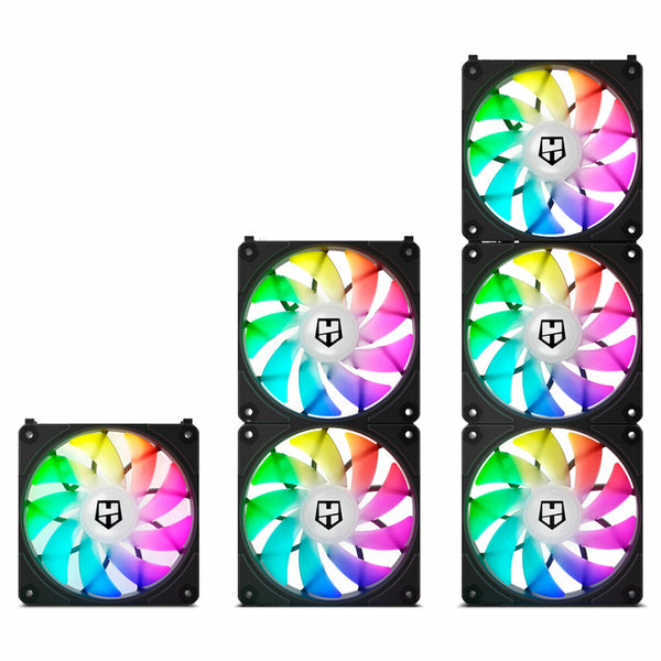 Box Ventilator Nox-Xtreme Easy Link Ø 12 cm (3 Stück)