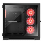 ATX Semi-Tower Gehäuse Nox-Xtreme NXHUMMERASTRABK Schwarz LED RGB