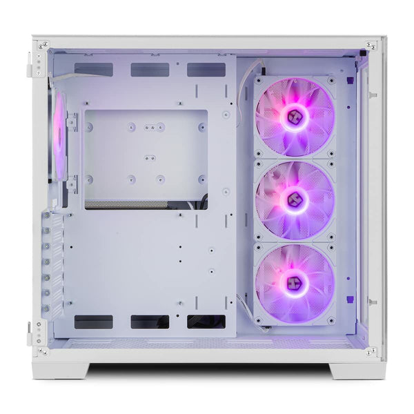 ATX Semi-Tower Gehäuse Nox-Xtreme NXHUMMERASTRAWH Weiß LED RGB